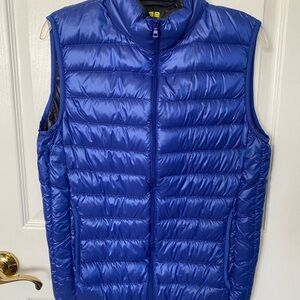 Uniqlo Blue Quilted Puffer Vest Men’s Small